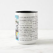 Mug Yoga Puns et Poses avec Papillons (Centre)