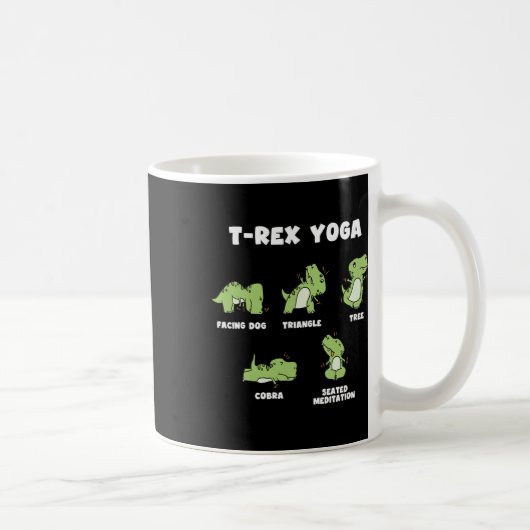Mug Yoga T-rex  (Droite)