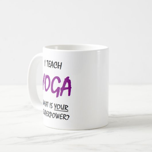 Mug yoga teach (Devant gauche)