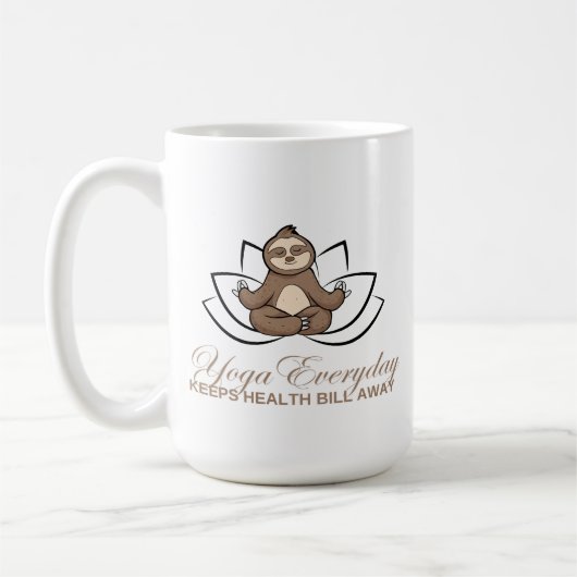 Mug Yoga tous les jours (Gauche)