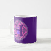 Mug - Yoga Zen - Personnalisé - Ajouter Initial (Devant gauche)
