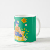 Mug Yogi Girl (Devant droit)
