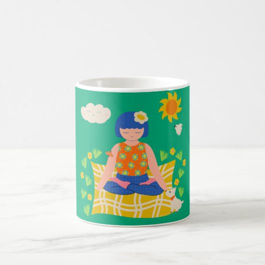 Mug Yogi Girl (Centre)