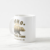 Mug Yoho Bear Design for Nature Lovers – BC Wilderness (Devant gauche)