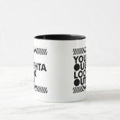 Mug YOLO avec prudence (Centre)