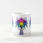 Mug "Yoni" - Bouquet coloré floral (Centre)