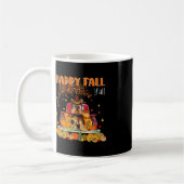 Mug Yorkie Chien Automne Automne Citrouille Camion Map (Gauche)