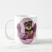 Mug Yorkie dans la chaussure (Gauche)
