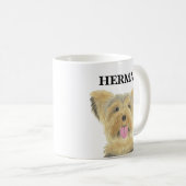 Mug Yorkie Yorkshire Terrier personnalisé (Devant droit)