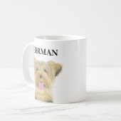 Mug Yorkie Yorkshire Terrier personnalisé (Devant gauche)