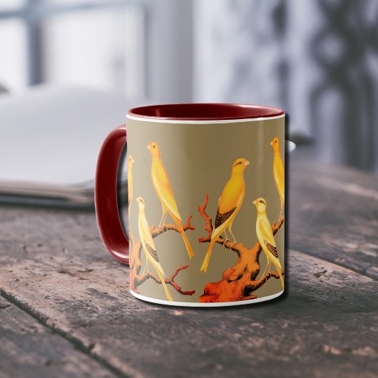 Mug Yorkshire  Canaries  