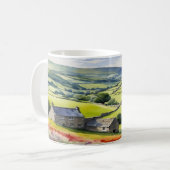 Mug "Yorkshire Meadowsong" Paysage Yorkshire Dales (Devant gauche)