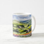 Mug "Yorkshire Meadowsong" Paysage Yorkshire Dales (Devant droit)