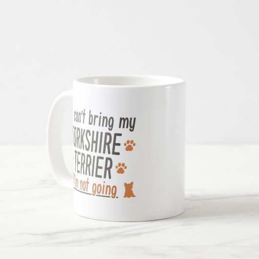 Mug Yorkshire Terrier (Devant gauche)