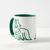 MUG YORKSHIRE TERRIER #22 (Devant gauche)