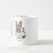 Mug Yorkshire Terrier aquarelle (Devant gauche)