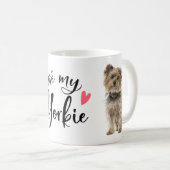 Mug Yorkshire Terrier Chien Chien Chien Chien Cadeau A (Devant droit)