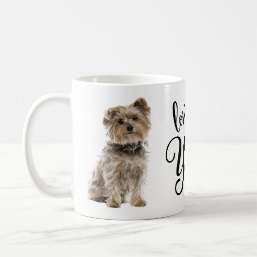 Mug Yorkshire Terrier Chien Chien Chien Chien Cadeau A (Gauche)
