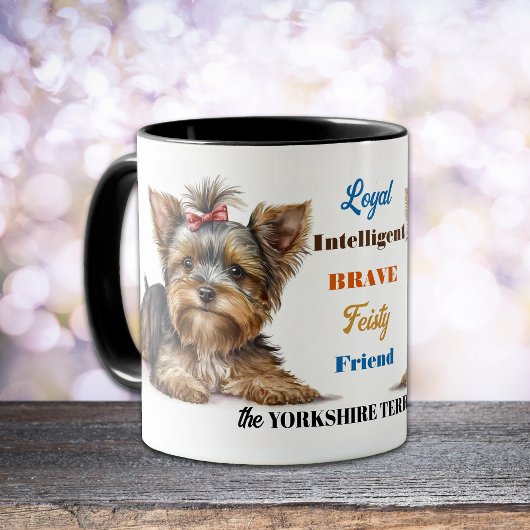 Mug Yorkshire Terrier Chien Loyal Ami