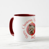 Mug Yorkshire Terrier de Noël (Devant gauche)