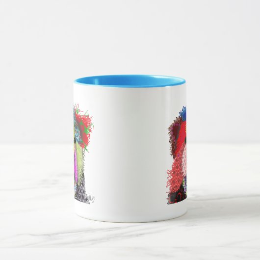 Mug Yorkshire Terrier - Patchwork (Centre)