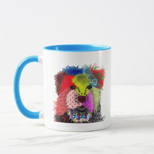 Mug Yorkshire Terrier - Patchwork (Gauche)