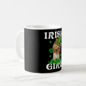 Mug Yorkshire Terrier Patrick's Day Gift For Him (Devant gauche)