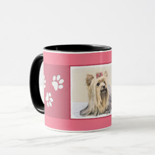 Mug Yorkshire Terrier Peinture - Cute Original Chien A