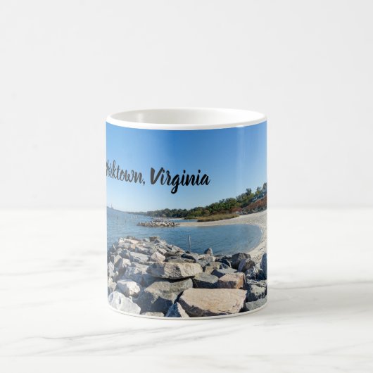 Mug Yorktown Beach en Virginie (Centre)
