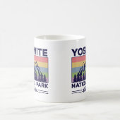 Mug Yosemite National Park California Retro Randonnée (Centre)