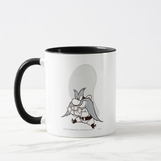 Mug Yosemite Sam Jouer Des Cartes (Gauche)