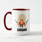 Mug Yosemite Sam Retour | Ajouter Votre Nom (Gauche)
