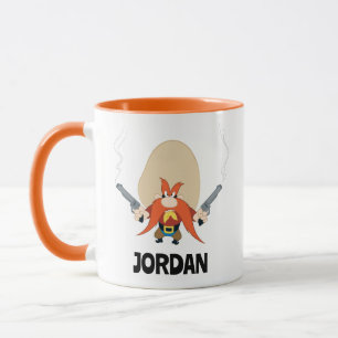Mug Yosemite Sam Retour   Ajouter Votre Nom