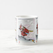 Mug Yoshitoshi , ”Gojyo hashi no Tsuki ” (Centre)