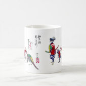 Mug Yoshitoshi , ”Momotaro ” (Centre)