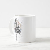 Mug Yoshitsune - Kamakura La calligraphie du Dieu de l (Devant gauche)
