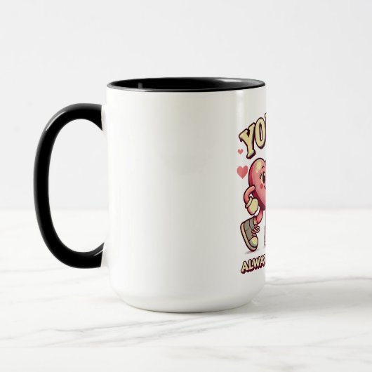 Mug You and me perfect match valentines  (Gauche)