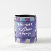 Mug You Are Enough Reminder Rainbow Unicorn (Centre)