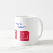 Mug You Are The Key To My happines Valentine Typograpy (Devant droit)
