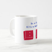 Mug You Are The Key To My happines Valentine Typograpy (Devant gauche)