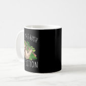 Mug You Can't Rush Perfection Funny Sloth  (Devant gauche)