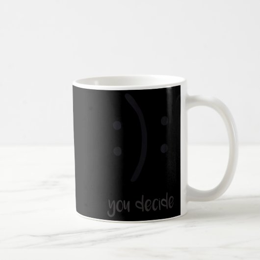 Mug You Decide Trendy Emotions Happy Sad (Droite)