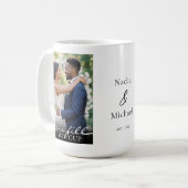 Mug You Fill My Cup Photo Anniversary Valentine's Day (Devant gauche)