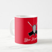 Mug You Kendo It - drôle Kendo Aikido Pun Joke Graphic (Devant gauche)