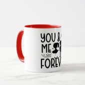 Mug You & Me Forever Saint Valentin (Devant gauche)
