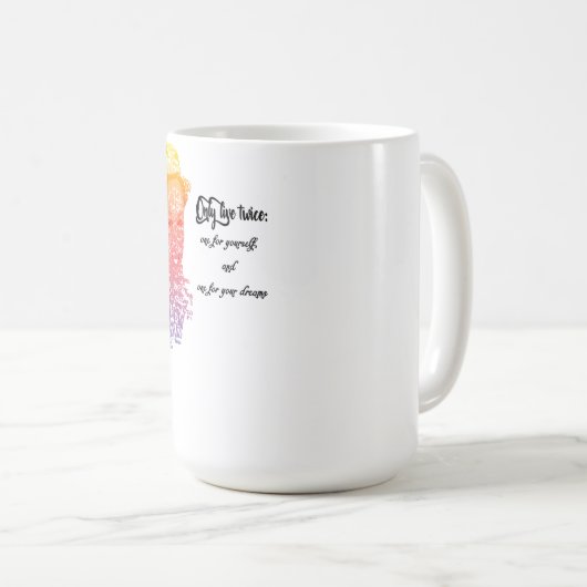 Mug You only live twice  (Devant droit)