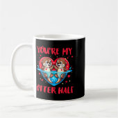 Mug You’re My Otter Half Valentine Funny Love Pun Cute (Gauche)