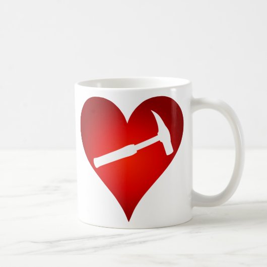 Mug You Rock My World : Rock Hammer Heart (Gauche) (Droite)