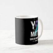 Mug You Suicide Prevention Awareness  (Devant droit)