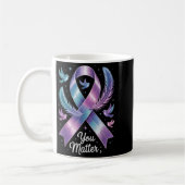 Mug You Teal &amp; Purple Ribbon Suicide Prevention Aw (Gauche)